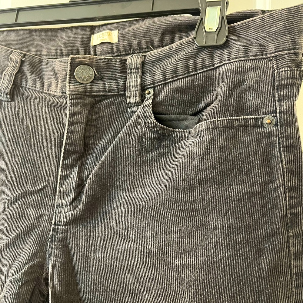 J Crew corduroy skinny legs pants
